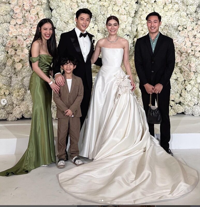 แพท ณปภา-พี ชานนท์ และน้อง เรซซิ่ง ร่วมงานแต่ง หมากคิม
