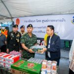 “สุทิน” ตรวจเยี่ยม จุดบริการประชาชน พร้อมให้หน่วยแพทย์ทหารสนับสนุน 24 ชม.