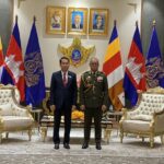 "รมว.สุทิน" เยือนกัมพูชา เยี่ยมคำนับ นายกฯฮุน มาแนต ย้ำความร่วมมือตามแนวชายแดน