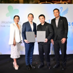 รพ.มาสเตอร์พีช จัดทัพศิลปิน นางงาม ประกาศจับมือ วี สแควร์ คลินิก