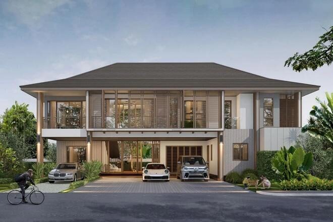 บ้าน กรุงเทพกรีฑา โครงการบุราสิริ กรุงเทพกรีฑา