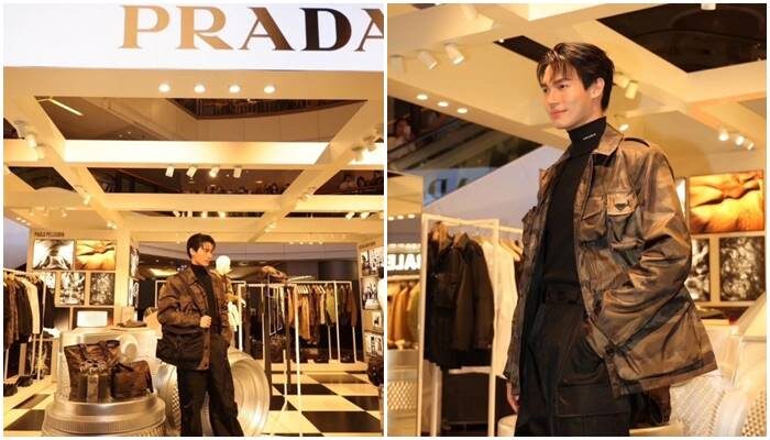 วิน ร่วมงาน PRADA Reporter Pop-Up ที่ ฮ่องกง