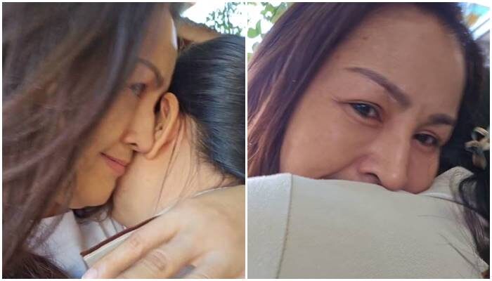 หญิงลี ร่ำไห้กอดพนักงาน 