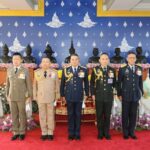 รอง ผบ.ทสส. นำ ผบ.เหล่าทัพวางพวงมาลา วันกองทัพไทย ประจำปี 2567