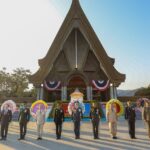รอง ผบ.ทสส. นำ ผบ.เหล่าทัพวางพวงมาลา วันกองทัพไทย ประจำปี 2567