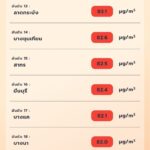 PM 2.5 วิกฤต จิสด้า แจ้ง 20 จว. เกินมาตรฐาน ระดับสีแดง ส่วน คนกรุง 28 เขต สูดดมฝุ่นพิษ