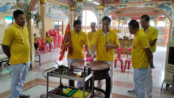 ฮือฮา เลขเด็ด หางประทัด พิธีวันเทวะสมภพ องค์ไท้เสียงเหล่ากุง ปรมาจารย์ลัทธิเต๋า