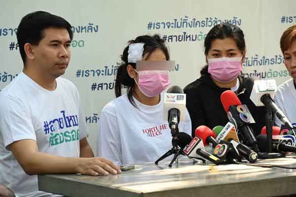 ผัวทาสยา ทำร้ายปางตาย ทั้งที่เพิ่งคลอดลูกได้ 2 สัปดาห์ ไปแจ้งความเป็น 10 ครั้ง ตำรวจบอกเป็นเรื่องในครอบครัว