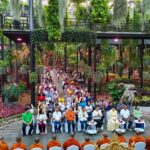 สวนนงนุช  นำช้าง 9 เชือกร่วมพิธีทำบุญ ต้อนรับวันปีใหม่ 2567 
