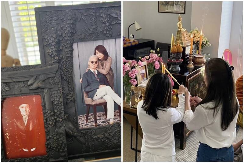 นนกุล ชานน ร่วมทำบุญครบ 100 วัน คุณพ่อ แอฟ ทักษอร