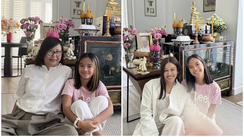 นนกุล ชานน ร่วมทำบุญครบ 100 วัน คุณพ่อ แอฟ ทักษอร