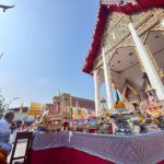 ชาวบ้านส่องเลขอ่างน้ำมนต์ บวงสรวงบูรณะโบสถ์เก่า อายุ100ปี ชำรุด-ถูกน้ำท่วม