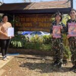 อุทยานฯลำคลองงู ส่งกองร้อยน้ำหวาน ปฏิบัติการเชิงรุก ลุยเคาะประตูบ้านรณรงค์หยุดเผาป่า