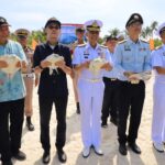 กองทัพเรือ จัดกิจกรรมซ่อมแซม จัดวางทุ่นผูกเรือ ป้องทิ้งสมอแนวปะการัง