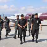 ผู้ช่วยผบ.ตร. ลงพื้นที่มอบของ-บำรุงขวัญตำรวจใต้ หลังเหตุคนร้ายลอบยิง จ่าตำรวจดับ