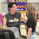 โตโน่ โชว์โมเมนต์หวานฉ่ำที่สนามบินส่ง ณิชา ไปปารีส ลุ้นเกือบมาส่งไม่ทัน