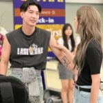 โตโน่ โชว์โมเมนต์หวานฉ่ำที่สนามบินส่ง ณิชา ไปปารีส ลุ้นเกือบมาส่งไม่ทัน