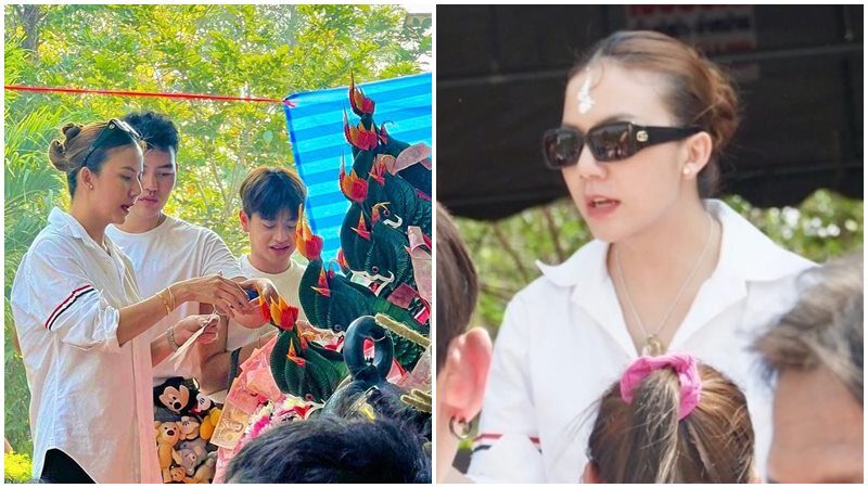 จ๊ะ นงผณี เปิดบ้านทำบุญไหว้ครูรับปี 2567
