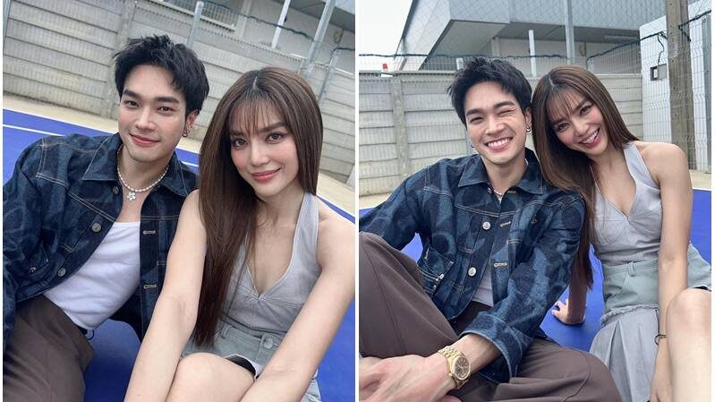 ปราง เขินตัวบิดถูกถามถึง โอบนิธิ