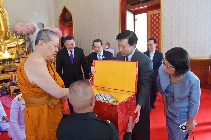 หาน จื้อเฉียง เอกอัครราชทูตสาธารณรัฐประชาชนจีนประจำประเทศไทย