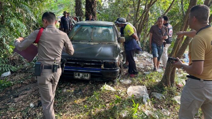 ศพในรถ