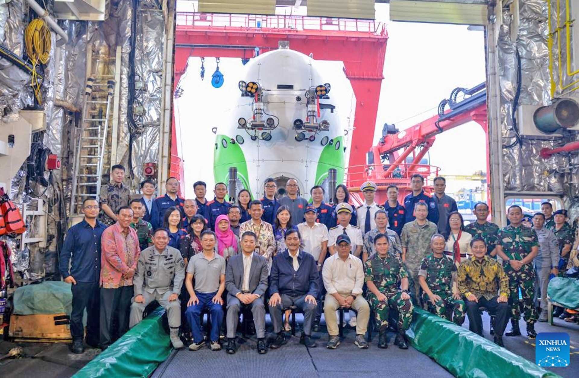 อินโดนีเซีย “สร้างสถิติดำทะเลลึกสุด” 7,178 เมตร-ด้วยยานเฟิ่นโต้วเจ่อของจีน