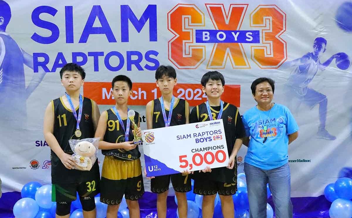 เว็บเกมออนไลน์ ศึก บาสเกตบอล SIAM RAPTORS BOYS 3X3 ซีรี่ส์สอง คึกคัก