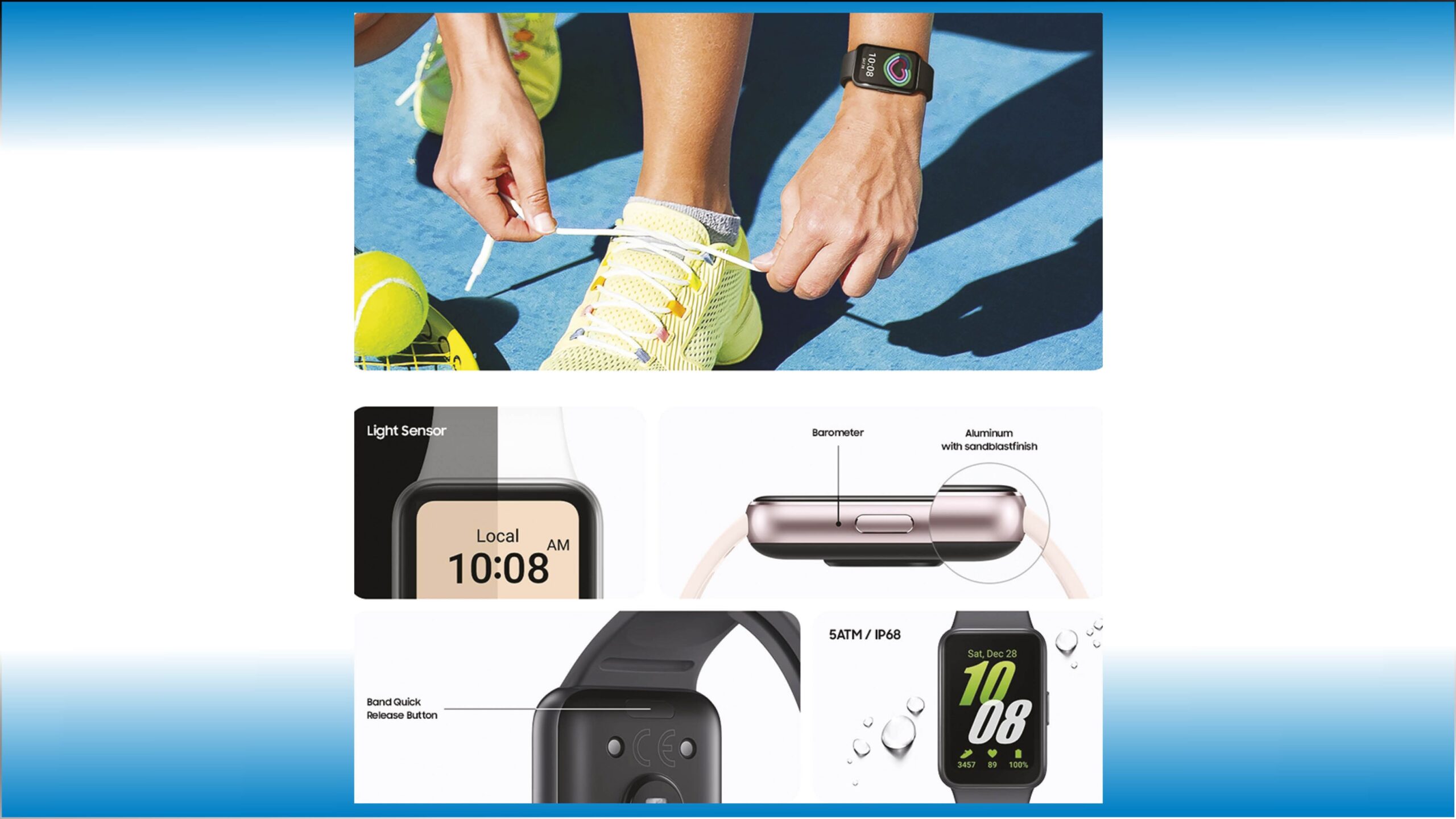 หลาก&หลาย - Samsung Galaxy Fit3 สมาร์ตแบนด์แบต 13 วัน