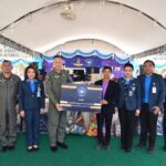 ‘กองทัพอากาศ’ ร่วม พสบ.ทอ. รุ่น 18 จัดกิจกรรมมิตรประชา รร.วัดวิชิตธาราราม จ.สุราษฎร์ธานี