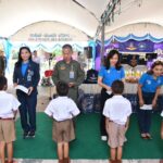 ‘กองทัพอากาศ’ ร่วม พสบ.ทอ. รุ่น 18 จัดกิจกรรมมิตรประชา รร.วัดวิชิตธาราราม จ.สุราษฎร์ธานี