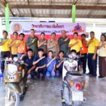 ‘กองทัพอากาศ’ ร่วม พสบ.ทอ. รุ่น 18 จัดกิจกรรมมิตรประชา รร.วัดวิชิตธาราราม จ.สุราษฎร์ธานี