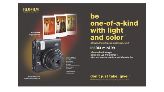 หลาก&หลาย - ฟูจิผุด‘INSTAX mini 99’ กล้องอินสแตนต์พรีเมียม
