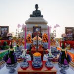 เจ้าคุณธงชัย ประธานสวดนพเคราะห์ ‘จันทรคราส’ ลานหลวงปู่ทวด