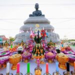 เจ้าคุณธงชัย ประธานสวดนพเคราะห์ ‘จันทรคราส’ ลานหลวงปู่ทวด