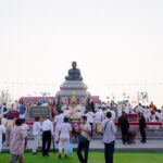 เจ้าคุณธงชัย ประธานสวดนพเคราะห์ ‘จันทรคราส’ ลานหลวงปู่ทวด