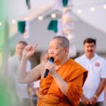 เจ้าคุณธงชัย ประธานสวดนพเคราะห์ ‘จันทรคราส’ ลานหลวงปู่ทวด
