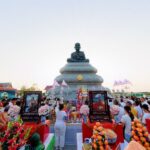 เจ้าคุณธงชัย ประธานสวดนพเคราะห์ ‘จันทรคราส’ ลานหลวงปู่ทวด