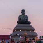 เจ้าคุณธงชัย ประธานสวดนพเคราะห์ ‘จันทรคราส’ ลานหลวงปู่ทวด