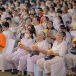 เจ้าคุณธงชัย ประธานสวดนพเคราะห์ ‘จันทรคราส’ ลานหลวงปู่ทวด