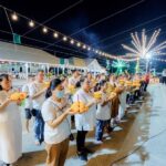 เจ้าคุณธงชัย ประธานสวดนพเคราะห์ ‘จันทรคราส’ ลานหลวงปู่ทวด