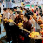 เจ้าคุณธงชัย ประธานสวดนพเคราะห์ ‘จันทรคราส’ ลานหลวงปู่ทวด