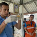 ประมงหนองคาย รุดตรวจคุณภาพน้ำโขง เช็กผลยันปลอดภัยดี ไม่มีกรดซัลฟิวริกตกค้าง