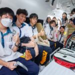 ราชวิทยาลัยจุฬาภรณ์ เปิดบ้านต้อนรับนักเรียนมัธยม โชว์หลักสูตรฉุกเฉินการแพทย์วิชาชีพขาดแคลน