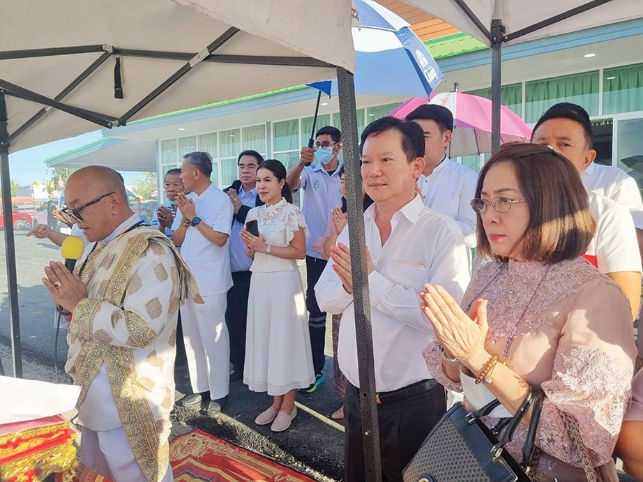 ข่าวสดพระเครื่อง - ปลุกเสก‘พระสมเด็จทรงฉัตร’ ครบรอบ128พรรษา‘สมเด็จป๋า’