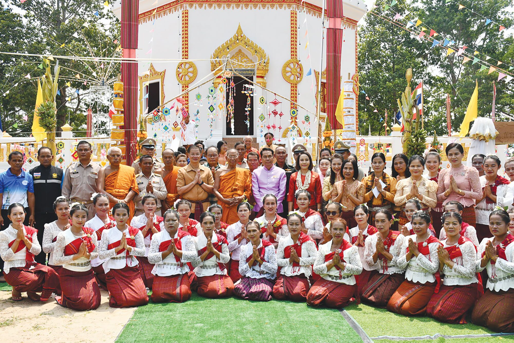 ข่าวสดพระเครื่อง - มหาเจดีย์ศรีจางวางประดิษฐ์ ตั้งประดิษฐาน-วัดสำโรงสูง