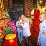 ผบ.ทบ. ร่วมพิธีบรรพชาอุปสมบท นักเรียนนายร้อย ถวายเป็นพระราชกุศล ในหลวงร.10