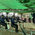 ประธาน คตร. ตรวจเยี่ยมกำลังพลฝีพายเรือพระราชพิธี ที่อยู่ระหว่างการฝึกบนเขียงฝึก