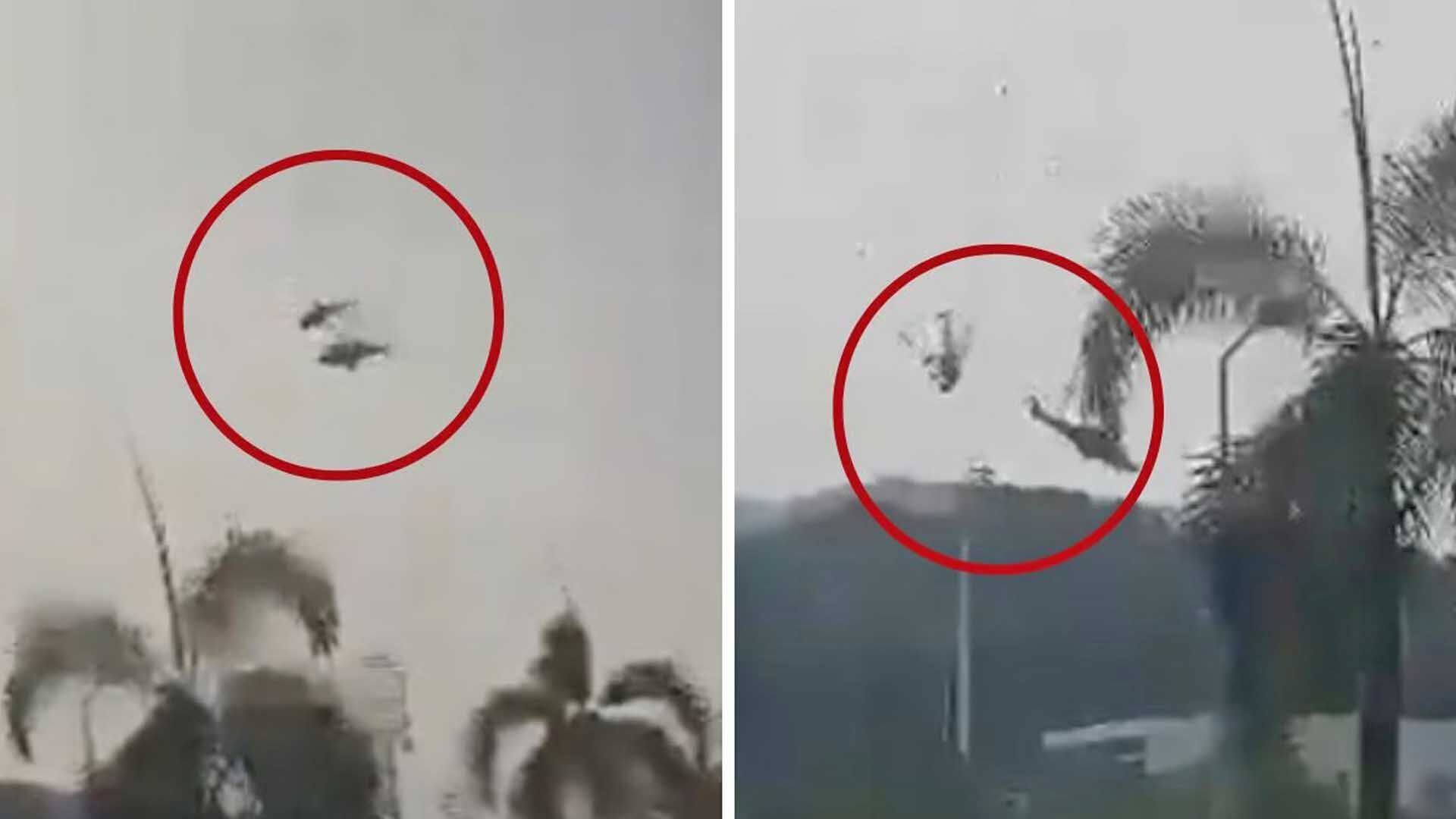 10 ศพสังเวย “เฮลิคอปเตอร์ 2 ลำชนกัน” ขณะซ้อมการแสดงวันกองทัพเรือมาเลย์