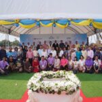 วางศิลาฤกษ์และยกเสาเอกโครงการกําจัดมูลฝอยผลิตพลังงานไฟฟ้าอ่อนนุช 