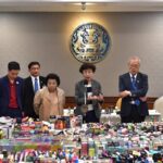 พวงเพ็ชร แถลงกวาดล้างบุหรี่ไฟฟ้ากว่าหมื่นชิ้น เตรียมกวาดล้างทั่วประเทศ